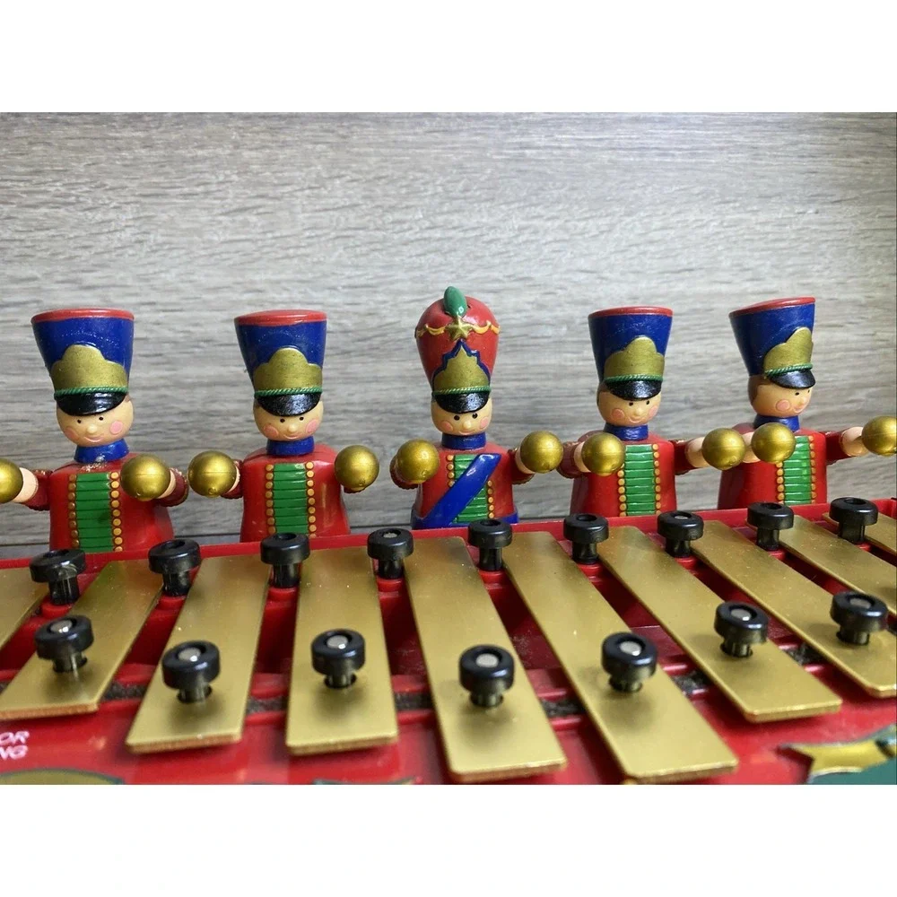 Vintage‎ 1996 Mr. Christmas Merry Music Makers Soldiers 20 Holiday Tunes Working